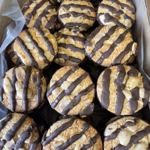 MANTECADA CHOCOLATE Y ALMENDRA